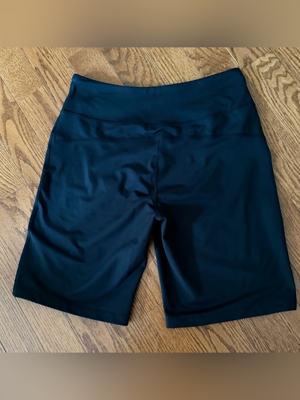 Women’s Lands' End Black High-Rise Shorts Sz Medium